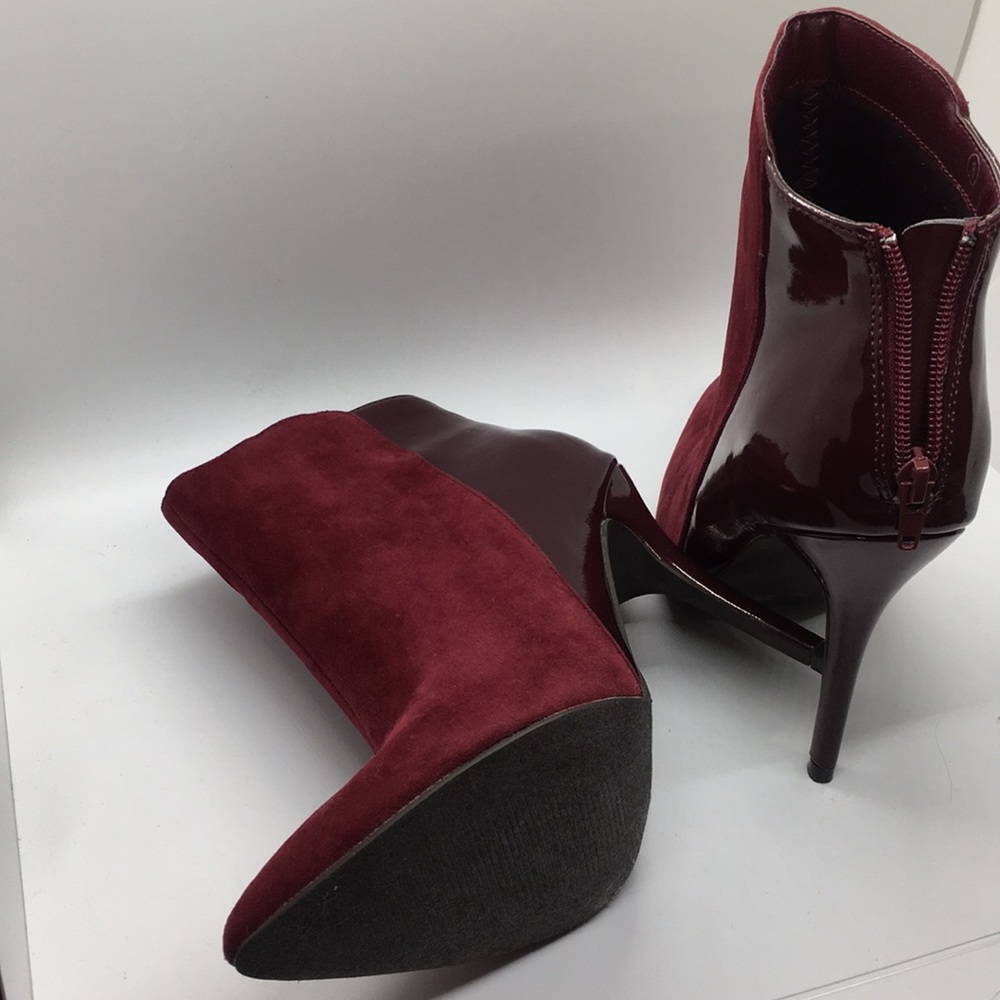 C Label Maroon Booties - Picture 2 of 2